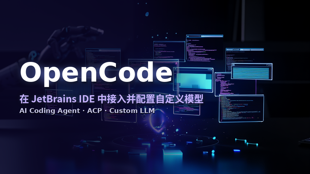在 JetBrains IDE 中接入 OpenCode 封面